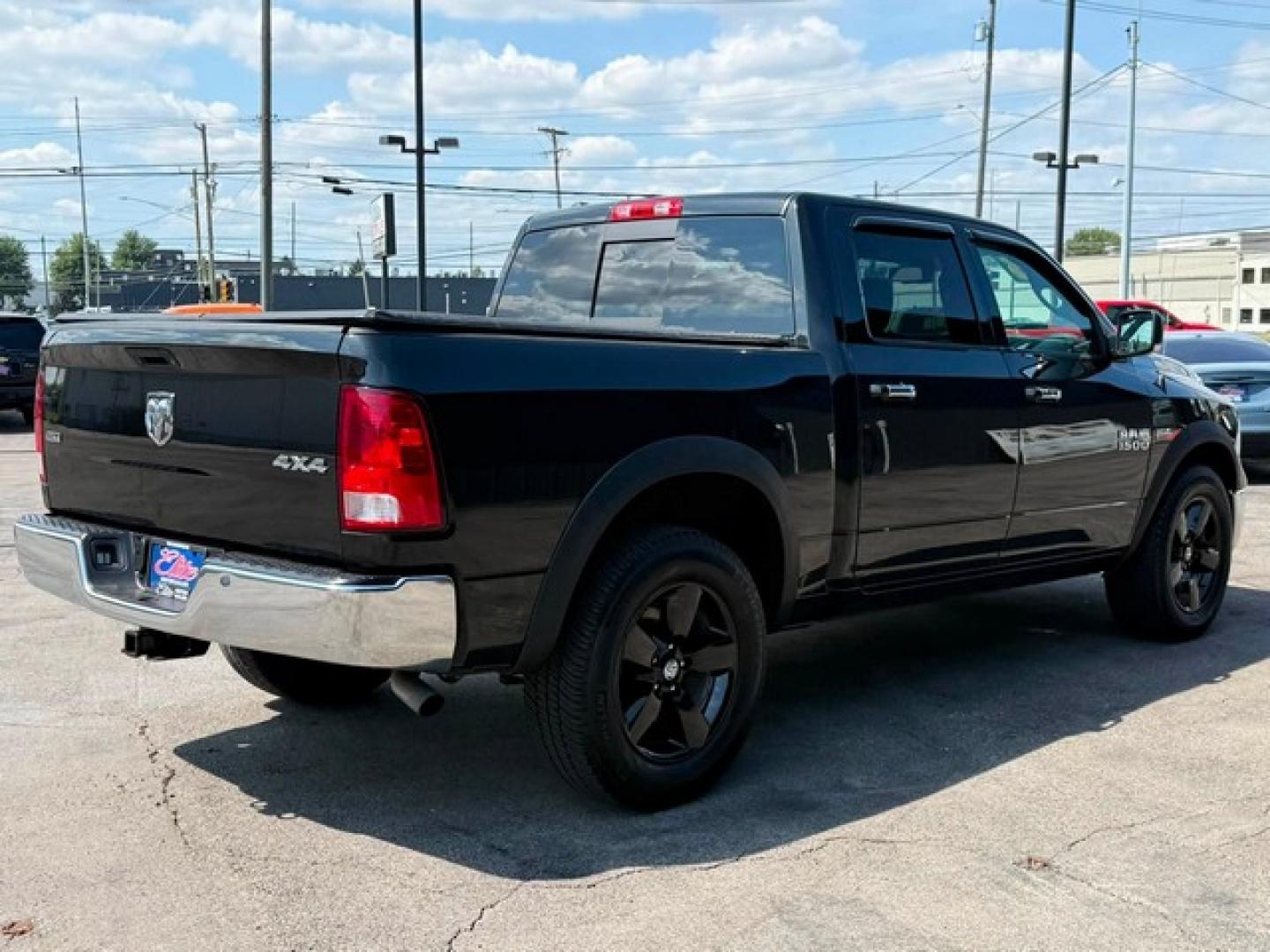 2018 BLACK RAM 1500 (1C6RR7LT6JS) with an V8,5.7L(345 CID),OHV engine, AUTOMATIC transmission, located at 14600 Frazho Road, Warren, MI, 48089, (586) 776-3400, 42.485996, -82.974220- Photo#5