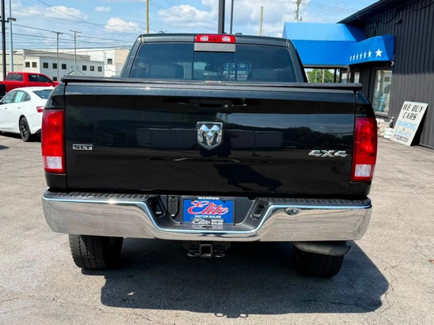 2018 BLACK RAM 1500 (1C6RR7LT6JS) with an V8,5.7L(345 CID),OHV engine, AUTOMATIC transmission, located at 14600 Frazho Road, Warren, MI, 48089, (586) 776-3400, 42.485996, -82.974220- Photo#6