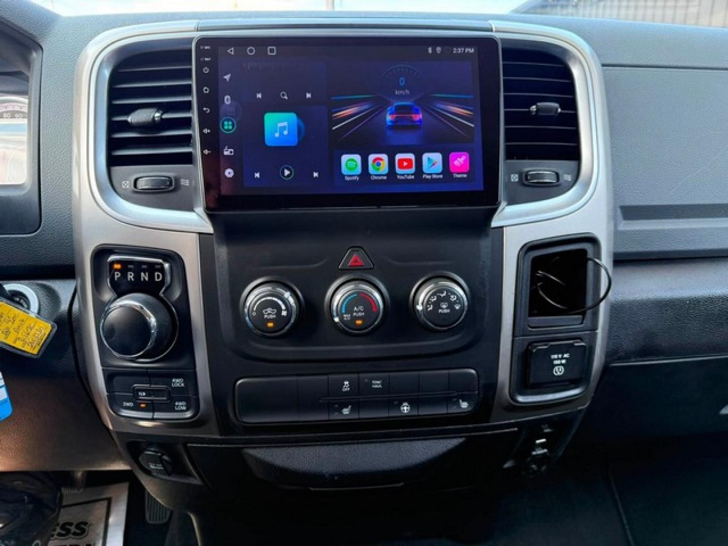 2018 BLACK RAM 1500 (1C6RR7LT6JS) with an V8,5.7L(345 CID),OHV engine, AUTOMATIC transmission, located at 14600 Frazho Road, Warren, MI, 48089, (586) 776-3400, 42.485996, -82.974220- Photo#12