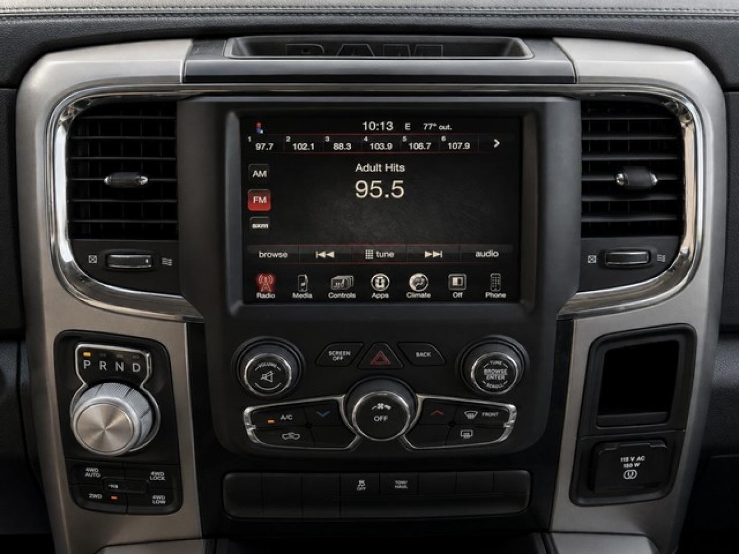 2016 GRAY RAM 1500 (1C6RR7MT4GS) with an V8,5.7L(345 CID),OHV engine, AUTOMATIC transmission, located at 14600 Frazho Road, Warren, MI, 48089, (586) 776-3400, 42.485996, -82.974220- Photo#11