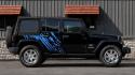 2017 BLACK JEEP WRANGLER (1C4BJWEG4HL) with an V6,3.6L(220 CID),DOHC engine, AUTOMATIC transmission, located at 14600 Frazho Road, Warren, MI, 48089, (586) 776-3400, 42.485996, -82.974220- Photo#2