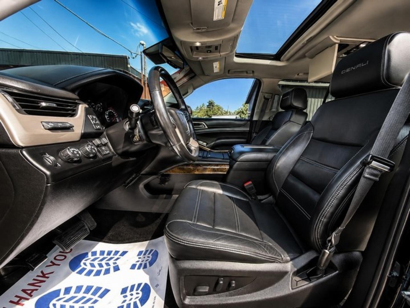 2016 BLACK GMC YUKON DENALI (1GKS2CKJ7GR) with an V8,6.2L(376 CID),OHV engine, AUTOMATIC transmission, located at 14600 Frazho Road, Warren, MI, 48089, (586) 776-3400, 42.485996, -82.974220- Photo#11