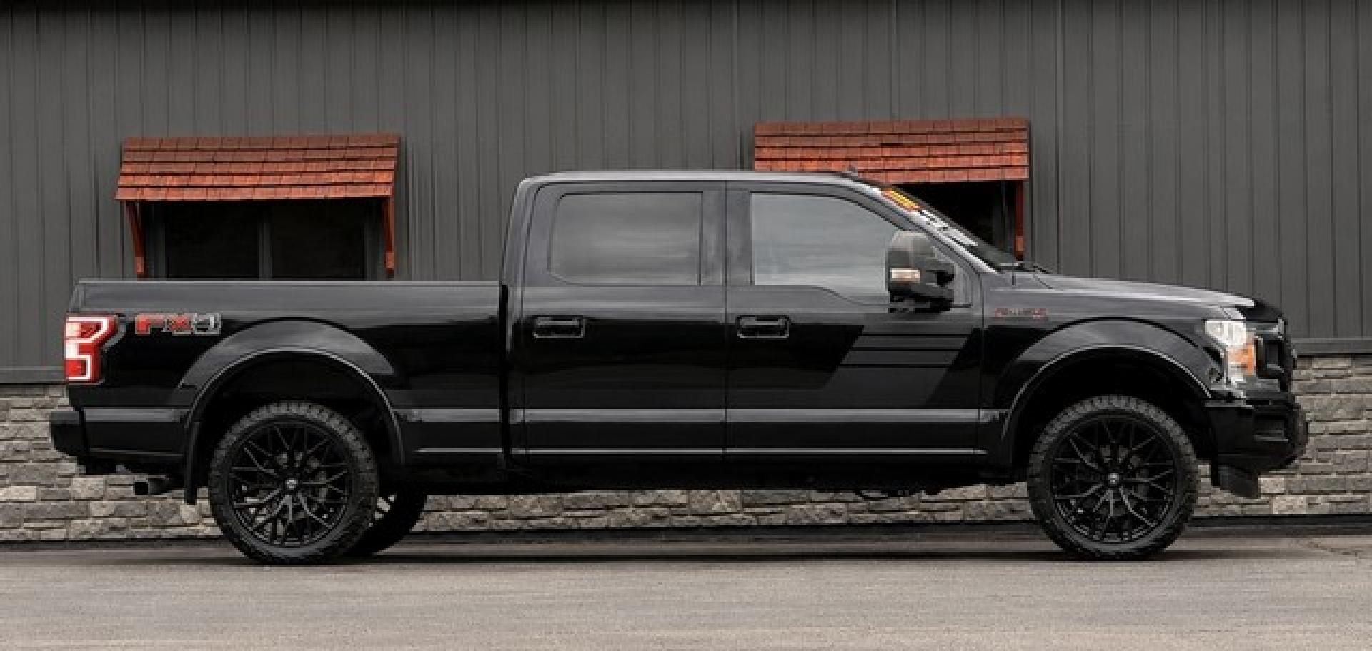 2018 SHADOW BLACK FORD F-150 (1FTFW1E52JF) with an V8,5.0L(302 CID),DOHC engine, AUTOMATIC transmission, located at 14600 Frazho Road, Warren, MI, 48089, (586) 776-3400, 42.485996, -82.974220- Photo#4
