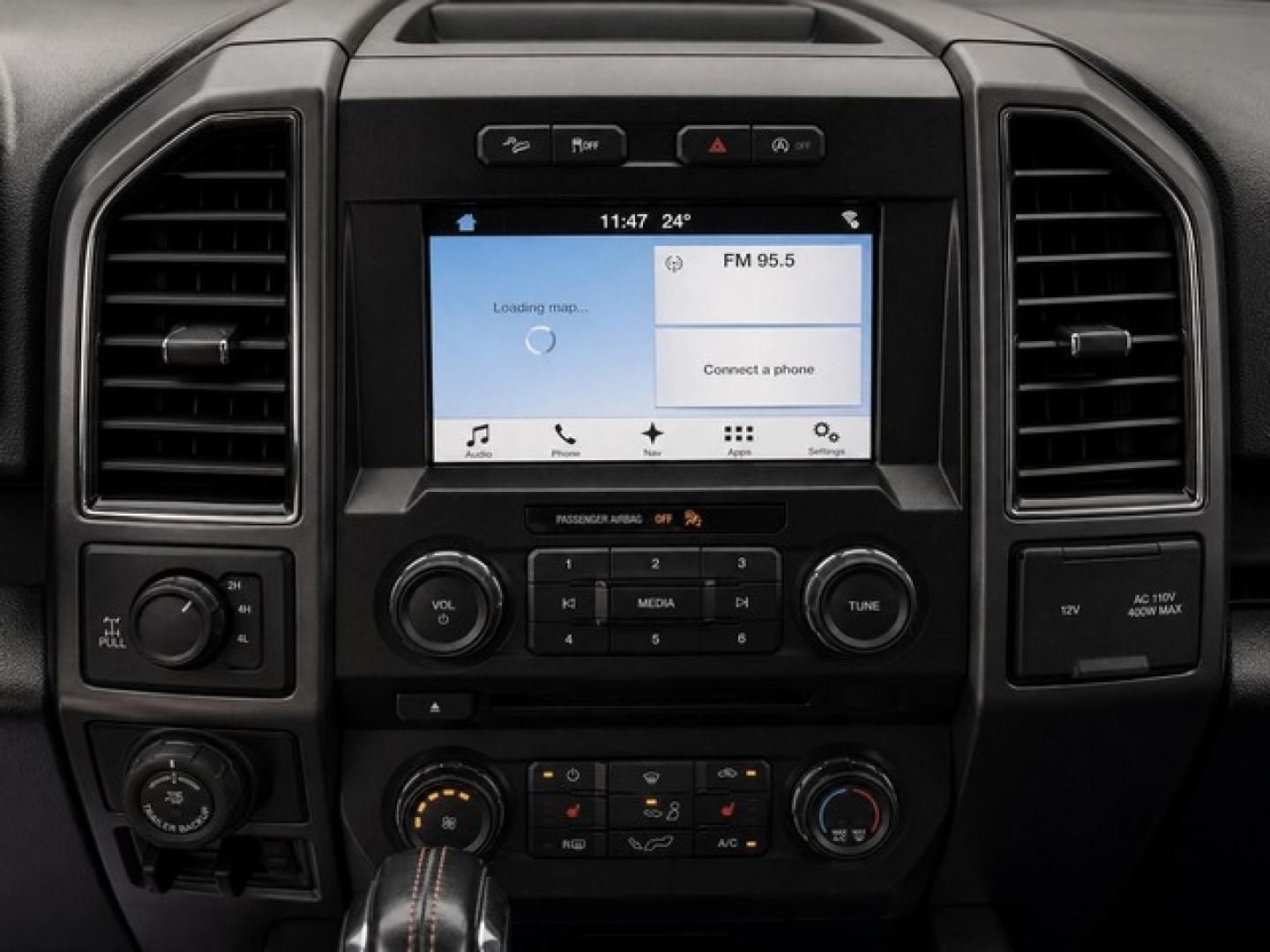 2018 SHADOW BLACK FORD F-150 (1FTFW1E52JF) with an V8,5.0L(302 CID),DOHC engine, AUTOMATIC transmission, located at 14600 Frazho Road, Warren, MI, 48089, (586) 776-3400, 42.485996, -82.974220- Photo#13
