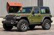 2022 GREEN JEEP WRANGLER (1C4HJXCG1NW) with an V6,3.6L(220 CID), engine, MANUAL transmission, located at 14600 Frazho Road, Warren, MI, 48089, (586) 776-3400, 42.485996, -82.974220- Photo#1