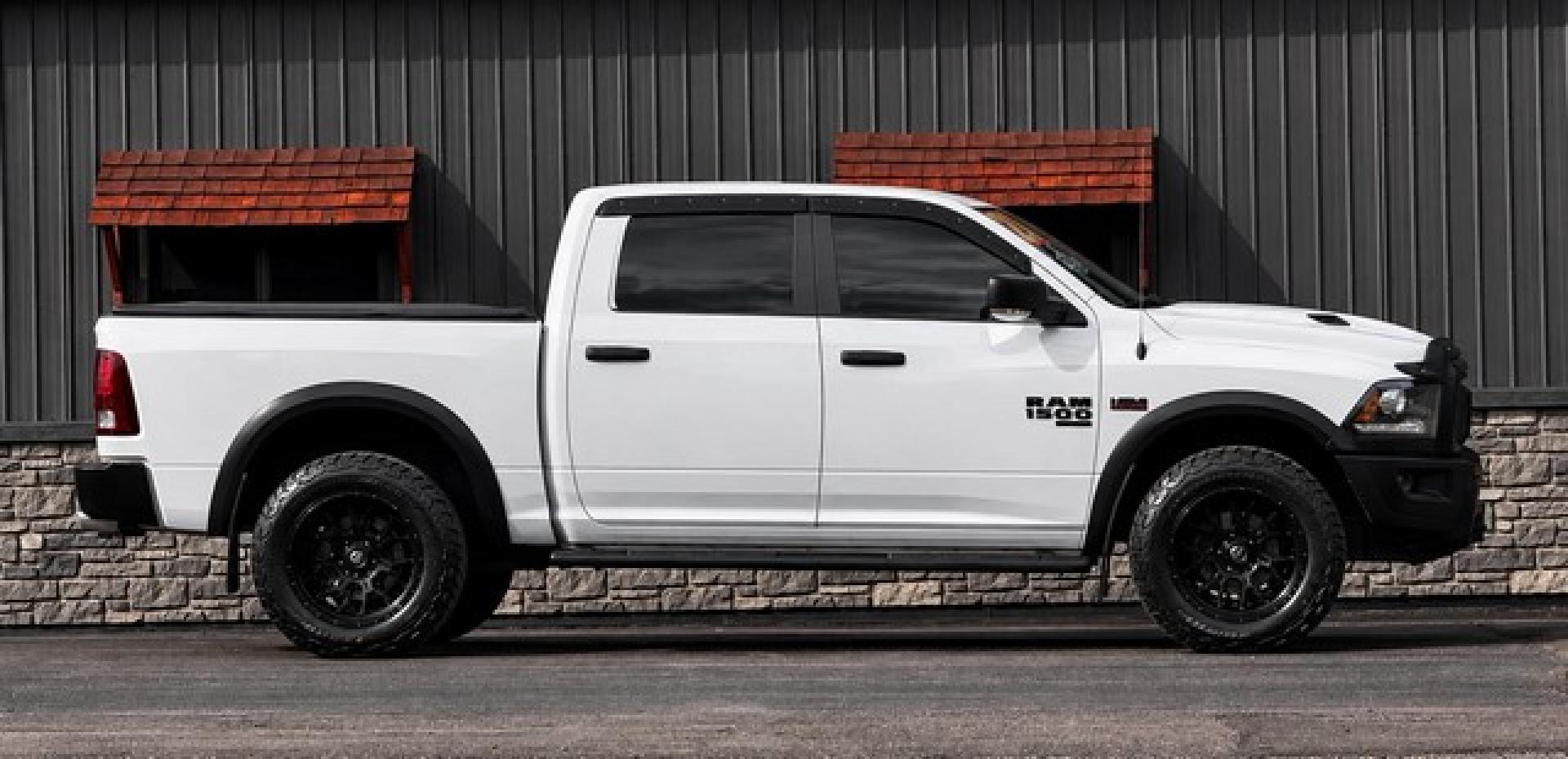 2021 WHITE RAM 1500 CLASSIC (1C6RR7LT4MS) with an V8,5.7L(345 CID),OHV engine, AUTOMATIC transmission, located at 14600 Frazho Road, Warren, MI, 48089, (586) 776-3400, 42.485996, -82.974220- Photo#2