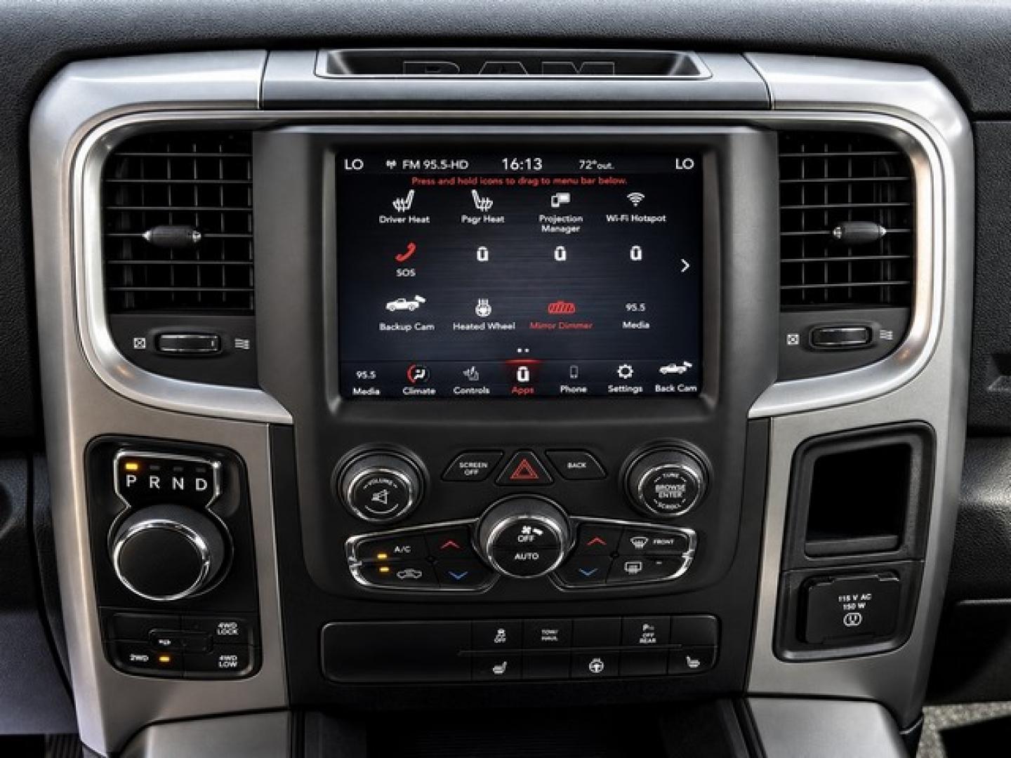 2021 WHITE RAM 1500 CLASSIC (1C6RR7LT4MS) with an V8,5.7L(345 CID),OHV engine, AUTOMATIC transmission, located at 14600 Frazho Road, Warren, MI, 48089, (586) 776-3400, 42.485996, -82.974220- Photo#12