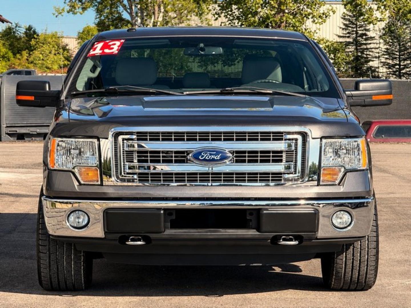 2013 GRAY FORD F-150 (1FTFX1EF0DF) with an V8,5.0L(302 CID),DOHC engine, AUTOMATIC transmission, located at 14600 Frazho Road, Warren, MI, 48089, (586) 776-3400, 42.485996, -82.974220- Photo#5