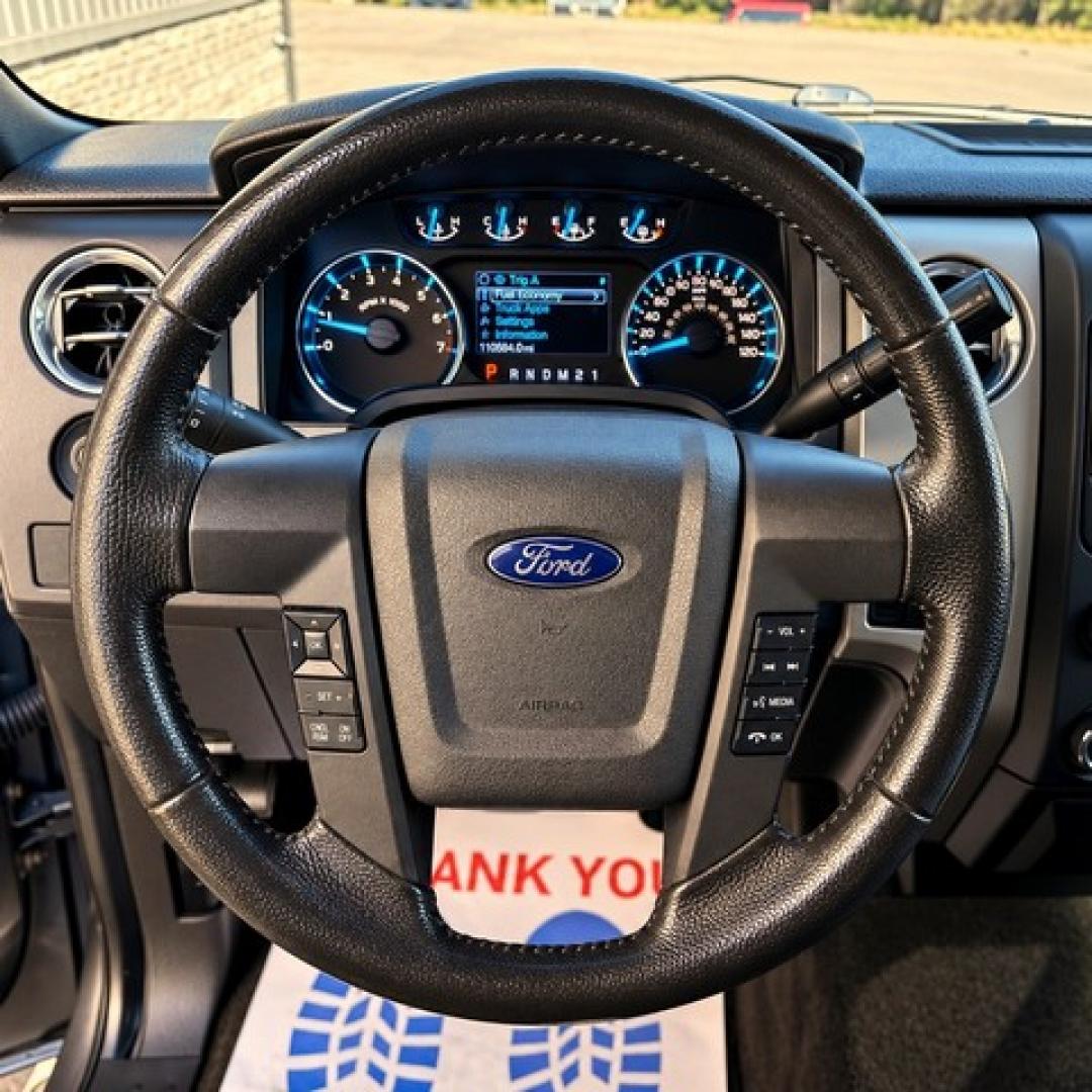2013 GRAY FORD F-150 (1FTFX1EF0DF) with an V8,5.0L(302 CID),DOHC engine, AUTOMATIC transmission, located at 14600 Frazho Road, Warren, MI, 48089, (586) 776-3400, 42.485996, -82.974220- Photo#10