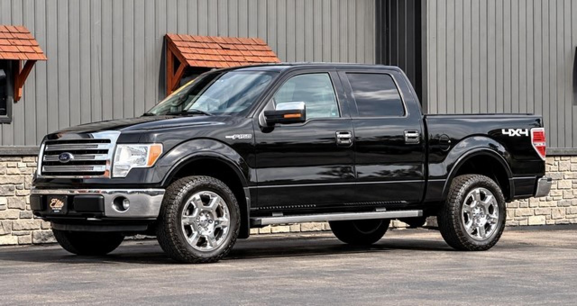2013 BLACK FORD F-150 (1FTFW1EF4DK) with an V8,5.0L(302 CID),DOHC engine, AUTOMATIC transmission, located at 14600 Frazho Road, Warren, MI, 48089, (586) 776-3400, 42.485996, -82.974220- Photo#2