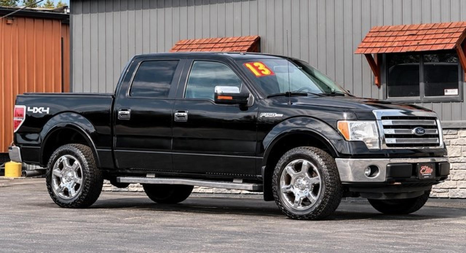 2013 BLACK FORD F-150 (1FTFW1EF4DK) with an V8,5.0L(302 CID),DOHC engine, AUTOMATIC transmission, located at 14600 Frazho Road, Warren, MI, 48089, (586) 776-3400, 42.485996, -82.974220- Photo#4