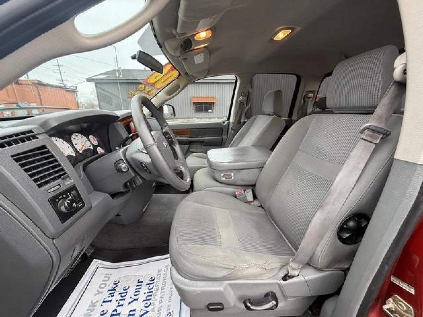 2006 BURGANDY DODGE RAM 1500 PICKUP (1D7HU18226S) with an V8,5.7L(345 CID),OHV engine, AUTOMATIC transmission, located at 14600 Frazho Road, Warren, MI, 48089, (586) 776-3400, 42.485996, -82.974220 - Photo#6